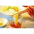 本場久留米ラーメン「さっぱり鰹だし！アラスカ風つけ麺(8人前)」セットキンキンに冷して食べる鰹だしのつけ麺！278kcal