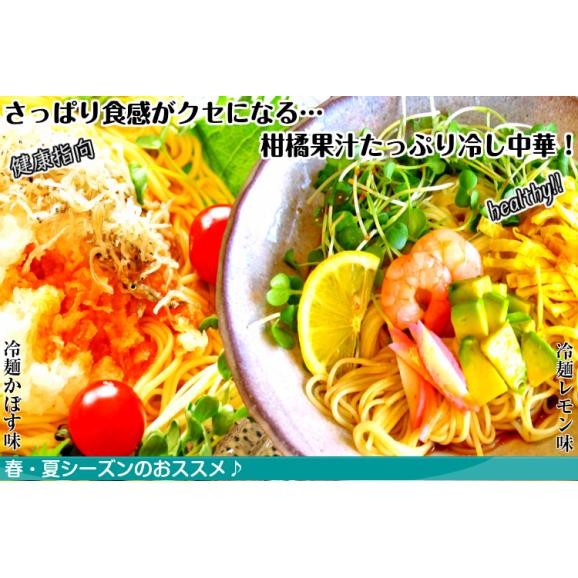 さっぱり冷やし中華(冷麺)７種セットから選べる！(計６食分)お好きなスープを３つお選び下さい！03