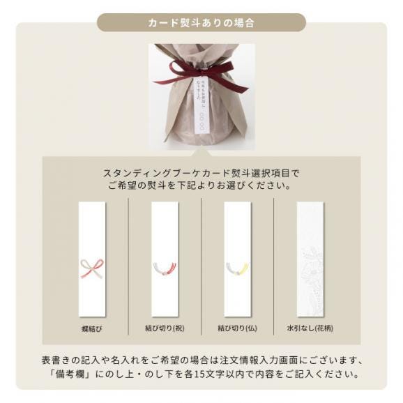 ホシファーム　届いた姿でそのまま飾れるスタンディング薔薇ブーケ　カラフル　８本【FMY-01B】05