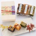 羊羹3個セット｜【秋限定】蒸し羊羹　豊　（栗・芋・栗抹茶）