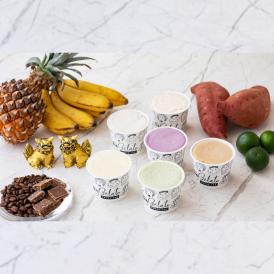 【全国均一送料・ポイント3倍】キッチン直送！“保存料・防腐剤不使用”CROSS TOKYO ジェラート 沖縄フレーバー6種6個入り_公式価格