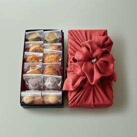 日々好日(ひびこうじつ)-クッキー12個入 風呂敷包