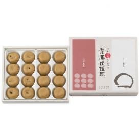 柏屋薄皮饅頭こし・つぶ16個入詰合せ