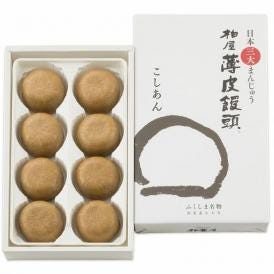 柏屋薄皮饅頭こしあん8個入