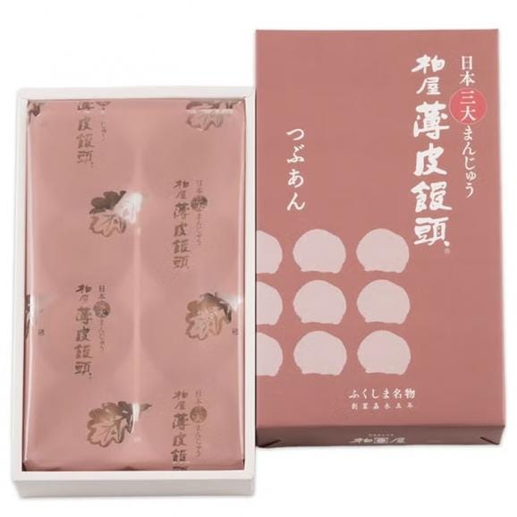 柏屋薄皮饅頭つぶあん8個入02