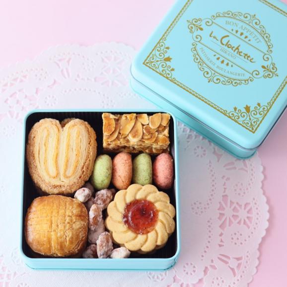 ラ・クロシェットのフランス菓子缶発酵バターの焼き菓子詰め合わせ02