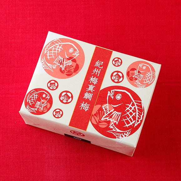 紀州梅真鯛梅　八個入03