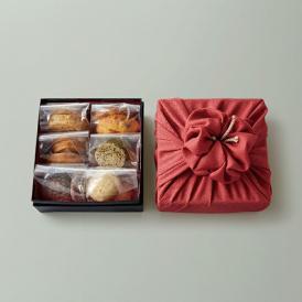 好日(こうじつ)-クッキー6個入 風呂敷包