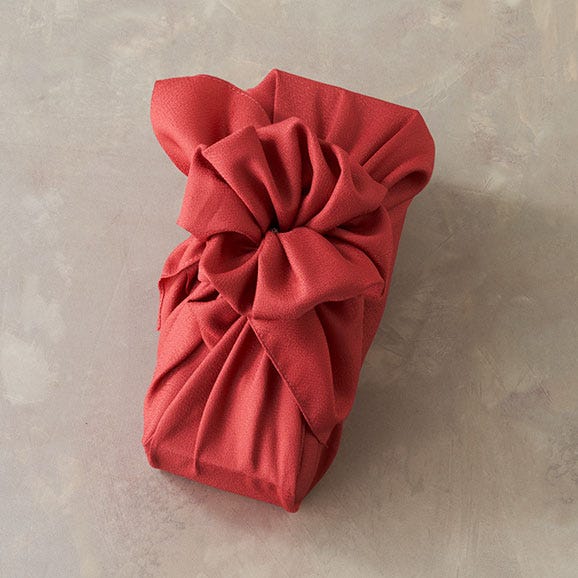 京を贈るフィナンシェ　味凛 MIRIN ～薫りの調べ～　風呂敷花結び03