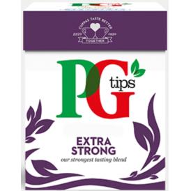 ピージーティップス（PG tips）ストロングピラミッド型ティーバッグ（80袋入）