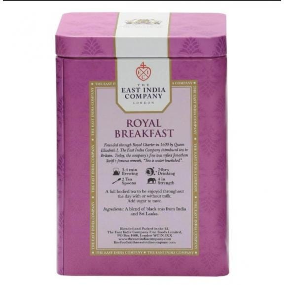 紅茶・正規輸入品・英国・東インド会社 紅茶 ロイヤル・ブレックファースト03
