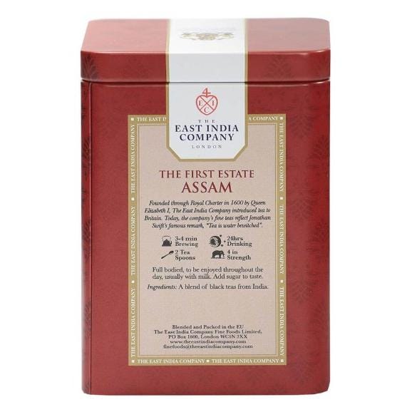 紅茶・正規輸入品・英国・東インド会社 　ザ・ファースト・エステイト・アッサム　03
