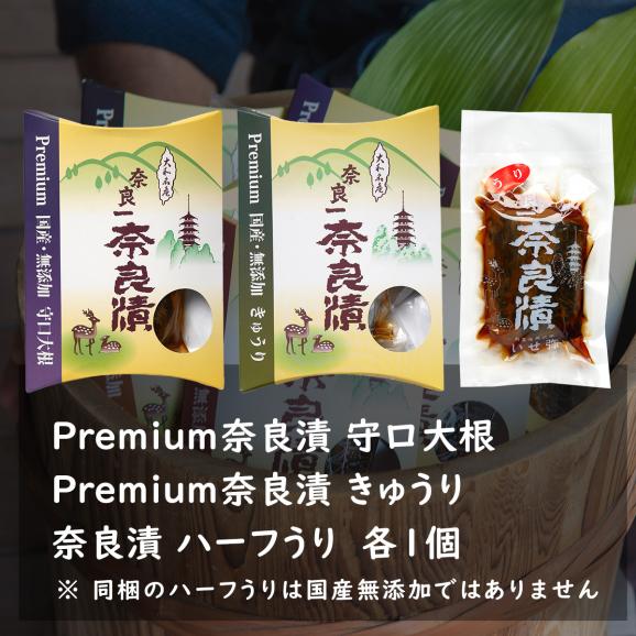 【9/2まで限定・送料無料！】Premium奈良漬 守口大根＆きゅうり・奈良漬ハーフうり02