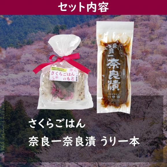 【送料無料！】限定販売・さくらごはんと奈良漬セット【母の日のギフトに！】02