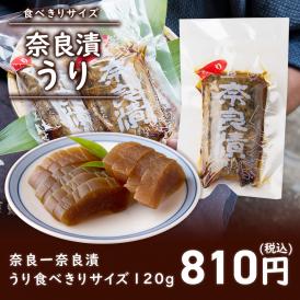 食べきりサイズ 奈良一奈良漬 うり