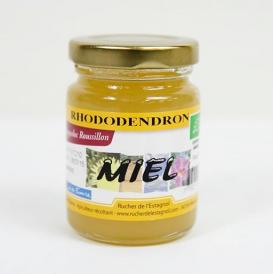 地中海を臨む南フランス　ラングドック地域のオーガニック環境で採れたクリーミなシャクナゲ蜂蜜です。