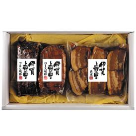父の日ギフト　伊賀上野の里　つるし焼豚＆豚角煮セット【送料無料】