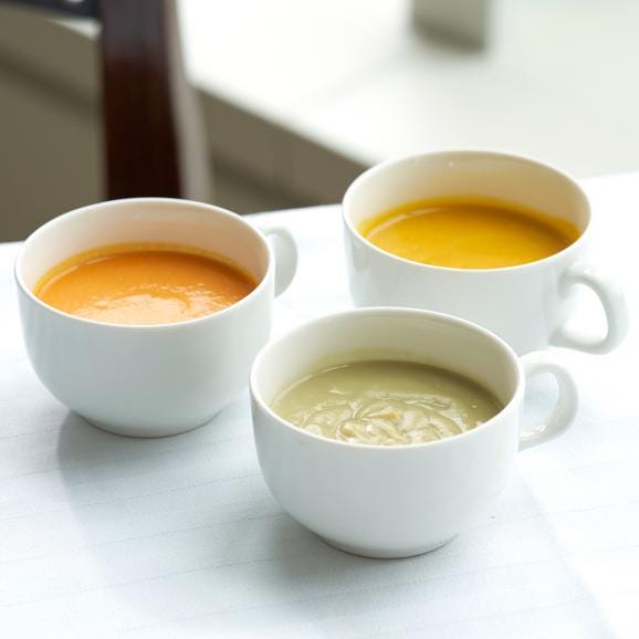 銀座ポルトファーロ 星合シェフのデザートのような野菜スープ 6食入（3種x2, 各180g） にんじん/さつまいも/かぼちゃ01