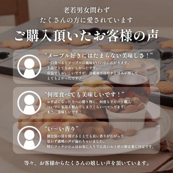 お中元ラッピング★送料無料★メープルもみじフィナンシェ36個入(FI36)06
