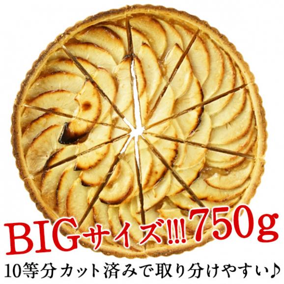 【送料無料】ケーキ屋さんやカフェと同じ味わいをご家庭で！ BRIOCHE PASQUIER［ブリオッシュ パスキエ］タルト・オ・ポム ホール［750g/10カット］【3～4営業日以内に出荷】04
