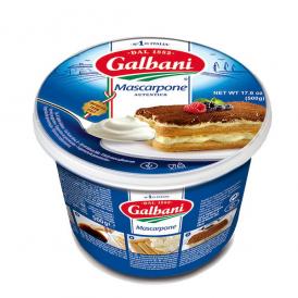 イタリア産 ガルバーニ社 マスカルポーネチーズ500g［冷蔵］［賞味期限：2020年3月21日］【1