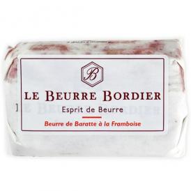 フランス産 ボルディエ［Bordier］バター フランボワーズ125g［賞味期限：2週間前後］［冷蔵/冷凍可］