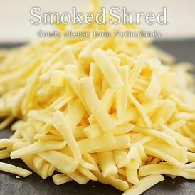 スモーク シュレッドチーズ500g オランダ産ゴーダチーズ使用［冷蔵/冷凍可］20個まで1配送でお届