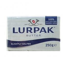 デンマーク産ルアーパックバター 有塩 250g［冷蔵/冷凍可］【3～4営業日以内に出荷】