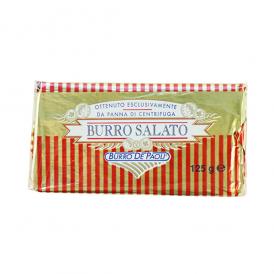 イタリア産 パオリ 有塩発酵バター ブーロサラート 125g［冷蔵/冷凍可］