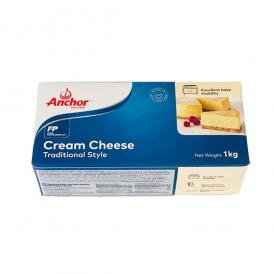 ニュージーランド産 アンカークリームチーズ（プレーン） 1kg［冷蔵］【3～4営業日以内に出荷】