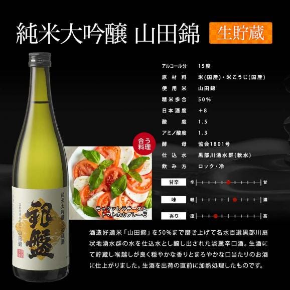 ギフト 銀盤酒造 全て純米大吟醸 生貯蔵＆原酒入り 720ml&times;5本[JS38] 日本酒 お酒 大吟醸セット 飲み比べセット【3〜4営業日以内に出荷】【送料無料】05