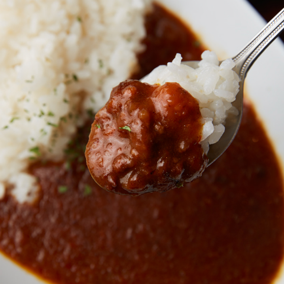 ＜六本木 格之進＞メディアで話題の「格之進」 ヤケテルハンバーグ&times;門崎熟成肉カレーセット【送料無料】【冬ギフト】（新パッケージ）03