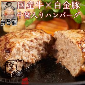 メディアで話題の格之進　牛醤ハンバーグ