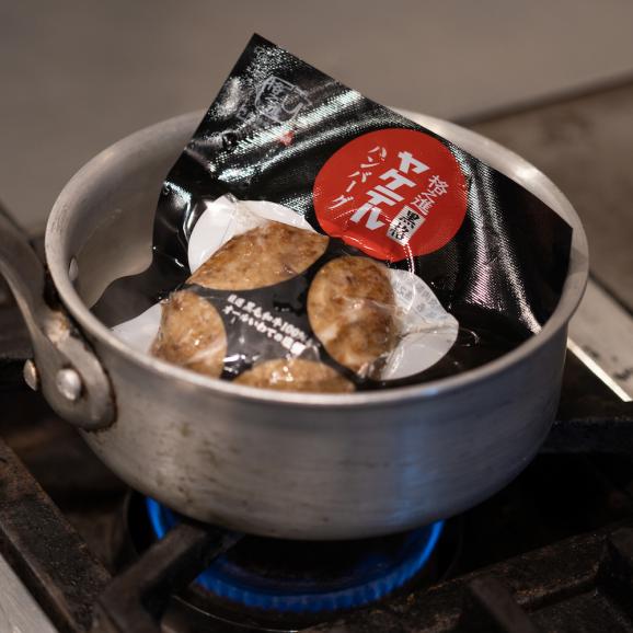 ＜六本木/格之進＞ヤケテル黒格ハンバーグ（約120g×5個セット）【送料無料】【ギフト】（新パッケージ）03