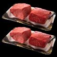 ＜六本木/格之進＞門崎熟成肉 塊焼き 赤身＆霜降り（480g）【送料無料】【ギフト】