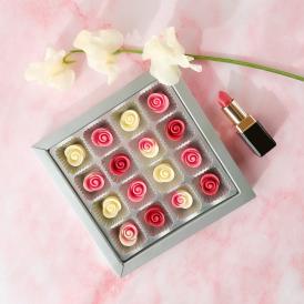 【開けて感動！バラのチョコレート】フルレット・ルージュ