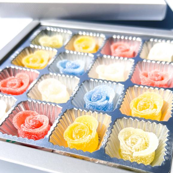 【フレッシュなフルーツの味わい！ミニバラのグミゼリー】ビジュ・フルレット02