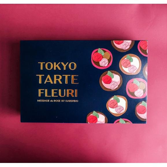 【キュートなバラのショコラタルト】TOKYO　タルト・フルーリ 6個入り03