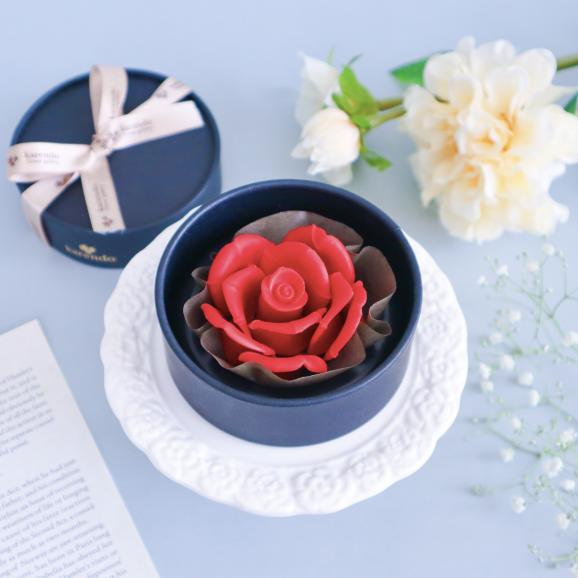 ★季節限定★【赤バラと赤バラのチョコレートのセット】ペタル・レッド＆赤バラブーケ04