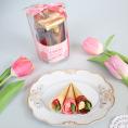 【プチギフトに最適！ キュートなブーケチョコレート】karendoコーン・フルーリ スタンディング　チューリップ
