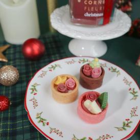 【えっ、タルトの上にツリーやくつした！？】タルト・フルーリ クリスマス