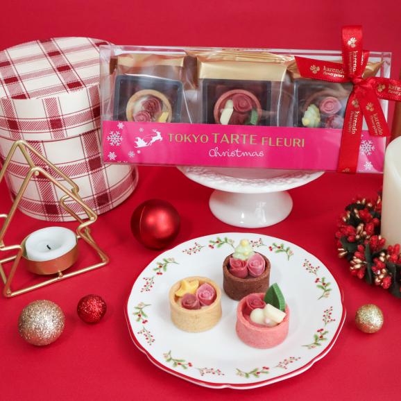 【えっ、タルトの上にツリーやくつした！？】タルト・フルーリ クリスマス06