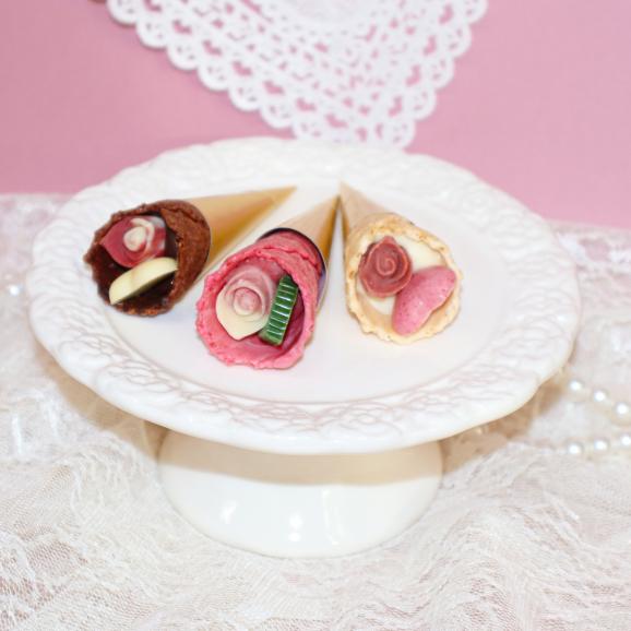 期間限定【ハートがかわいいミニブーケショコラ】コーンフルーリ スタンディング・バレンタイン05