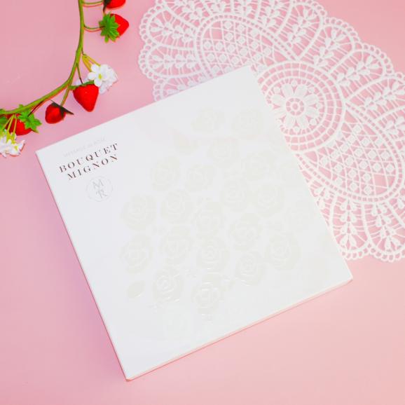 母の日限定【開けて感動！バラのチョコレート】ブーケ ミニヨン・アネモネルージュ05