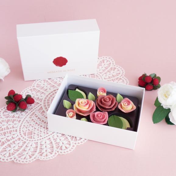 母の日【手紙のように贈るショコラギフト】レトルフルーリ・アネモネルージュ03