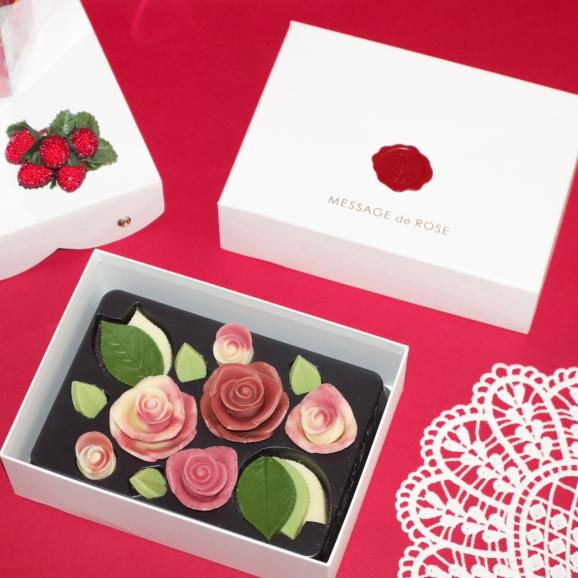 母の日【手紙のように贈るショコラギフト】レトルフルーリ・アネモネルージュ05