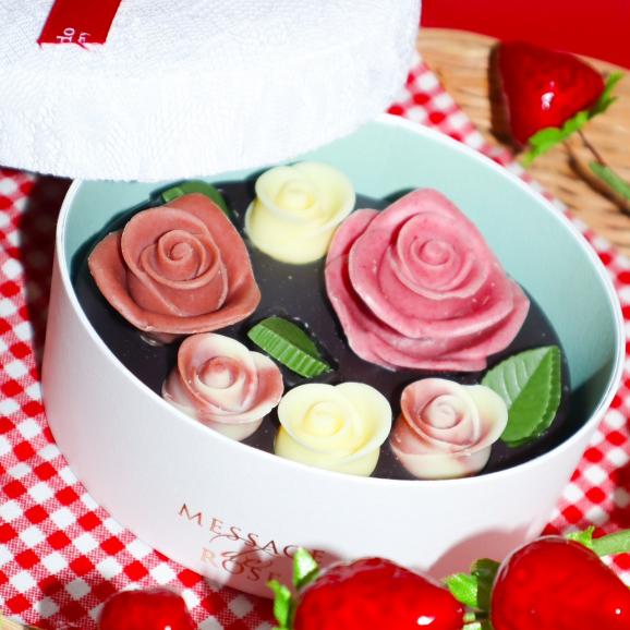 母の日【開けて感動！バラのチョコレート】ロズレ・アネモネルージュ03