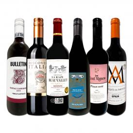 赤ワイン セット イタリア フランス 6本 wine set 750ml 第174弾 当店厳選 極旨