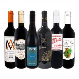 赤ワイン セット イタリア フランス 6本 wine set 750ml 第181弾 当店厳選 極旨