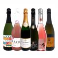 スパークリングワイン セット wine set 6本 白 第220弾 辛口 クレマン入り sparkling
